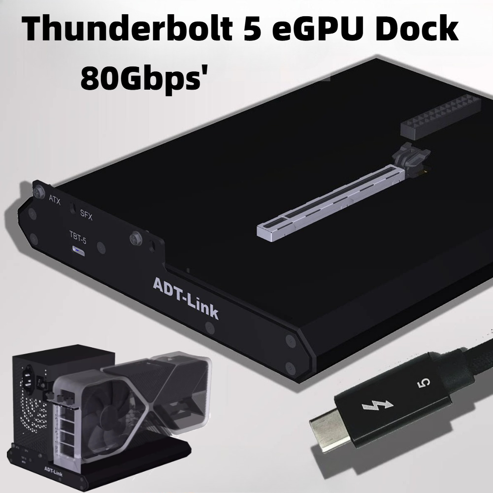 ADT Thunderbolt-5/4/3 External - đánh giá và giá Thunderbolt 4 External Gpu Enclosure
