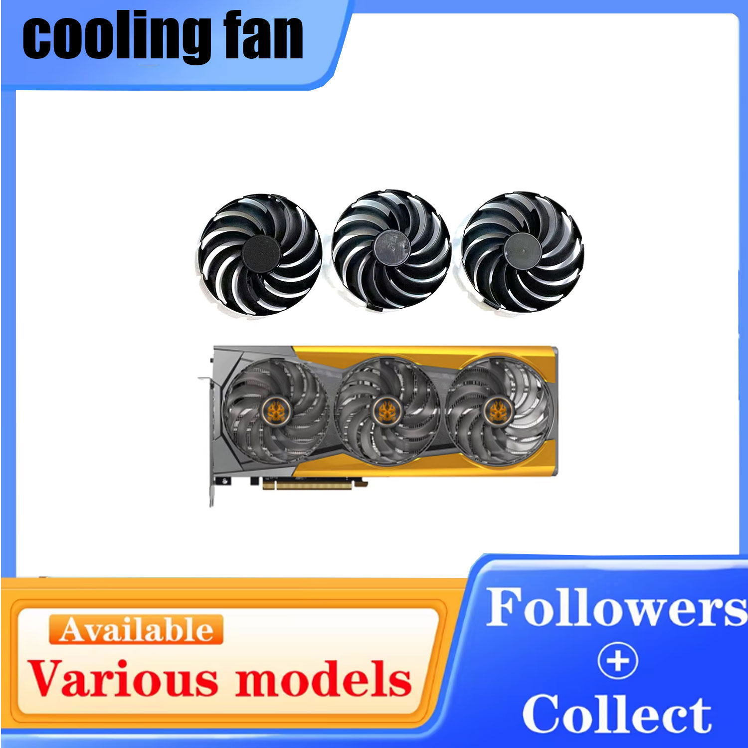 NEW DIY Cooler Fan 95MM FDC10U - đánh giá và giá Rx 6900 Xt 16Gb